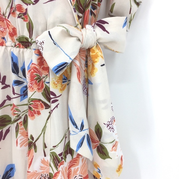 Band of Gypsies Floral Romper Cold-shoulder - Picture 8 of 15